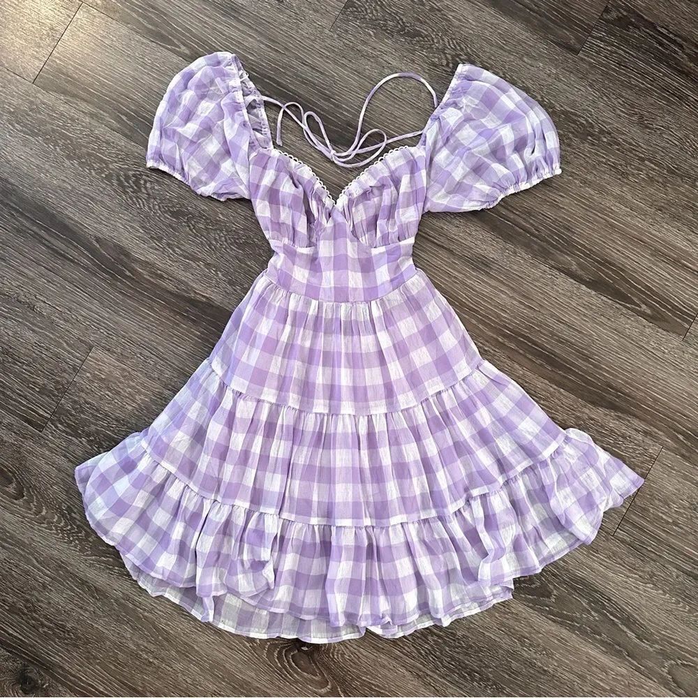 Princess Polly Danny Mini Dress - Picture 1 of 6
